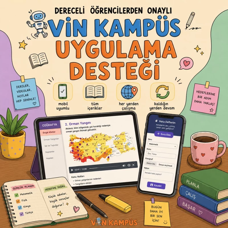 📱 Vin Kampüs Mobil Uygulama Desteği