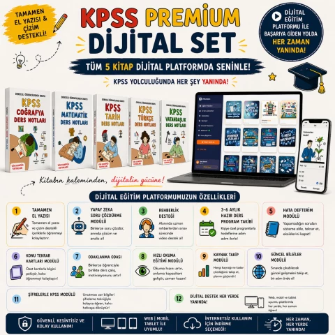 KPSS GYGK DİJİTAL SET