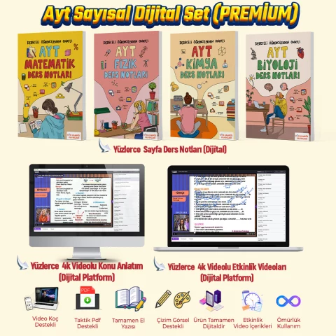 Ayt Sayısal Dijital Set (Premium)